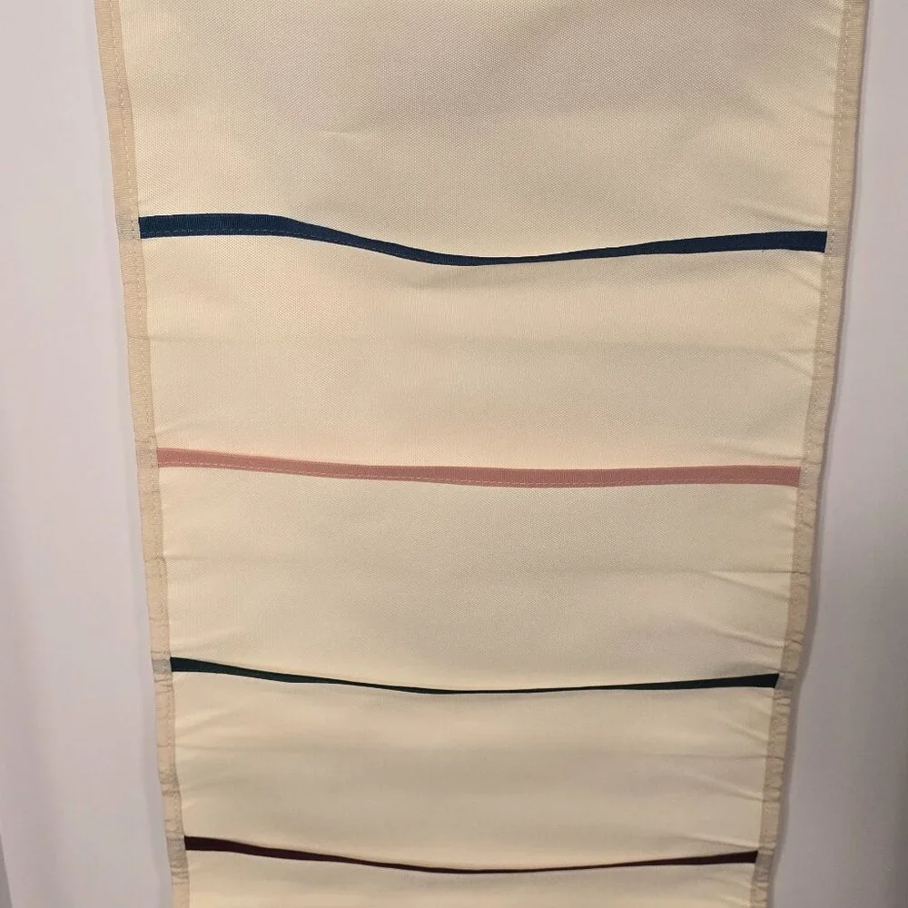 Hanging Wall File Folder Organizer(2 PACK) 6 Pockets and grommets for hanging